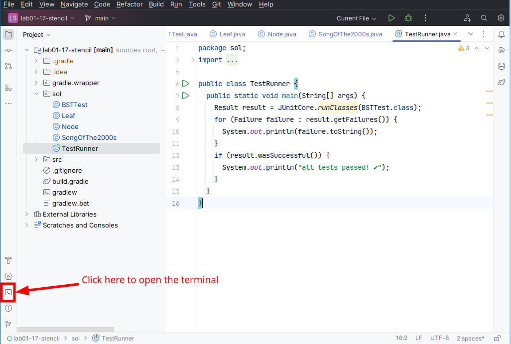IntelliJ terminal icon location